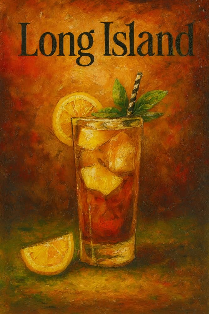 Long Island Iced Tea by HUGO — canvas wall art