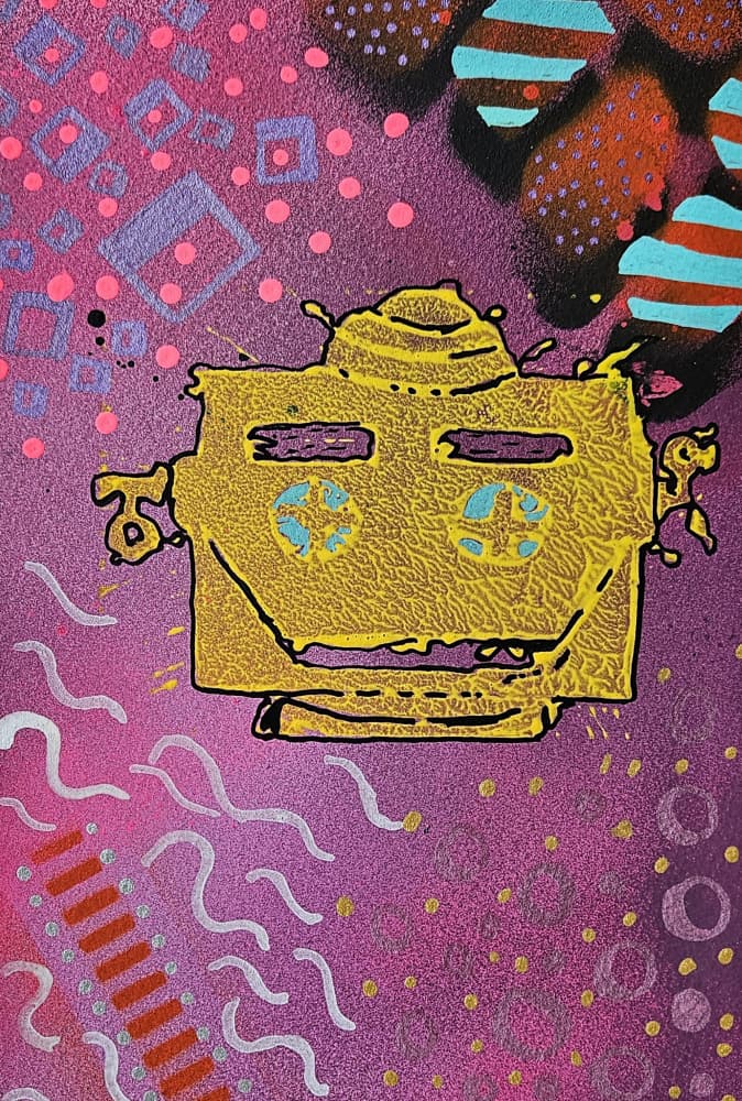 LUM 4 R by Olea Huuska — canvas wall art
