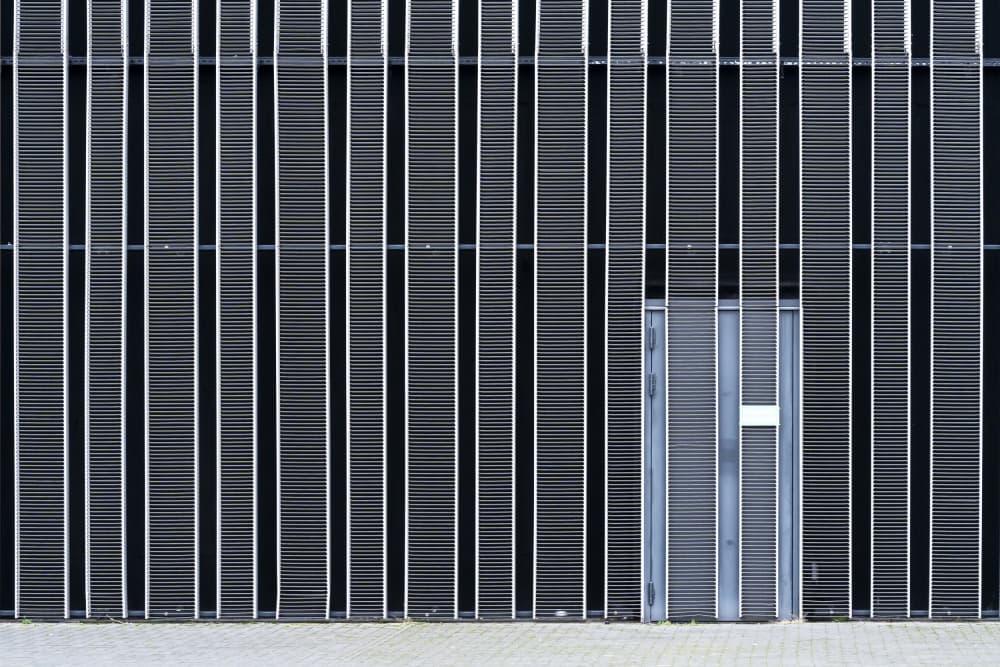 Modern Facade Lines by Greetje van Son — canvas wall art