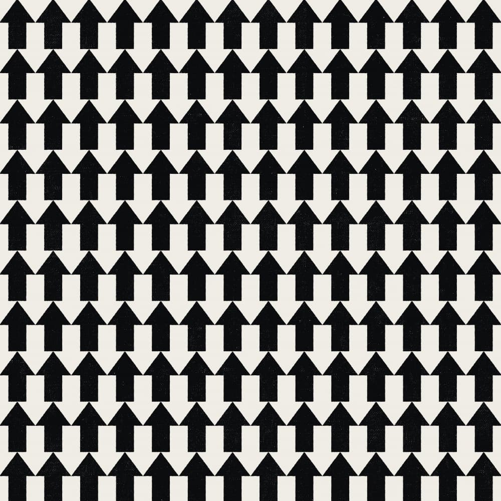 Upward Arrow Pattern by Florent Bodart — canvas wall art