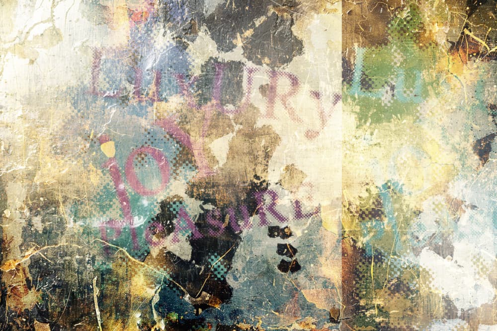 Distressed Urban Abstract by Rafal Kulik — canvas wall art