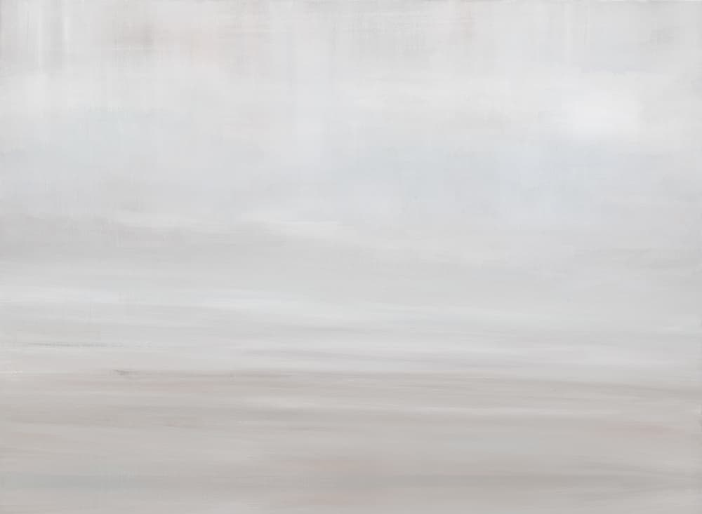 Soft Abstract Horizon by Nicole Walsh — canvas wall art