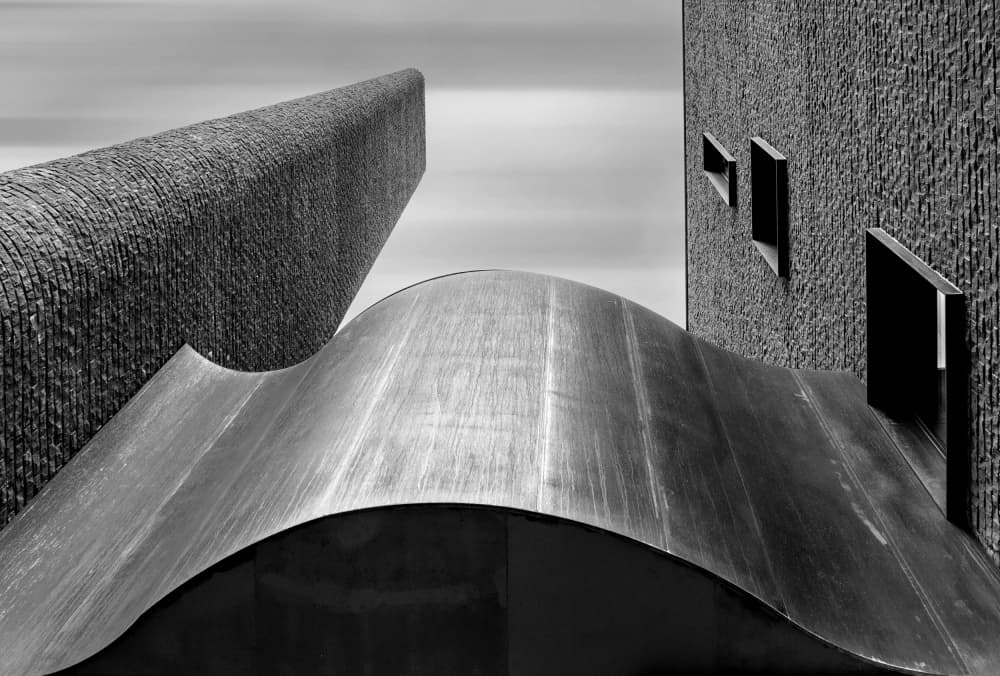 Abstract Architectural Forms by HAN dong hee — canvas wall art