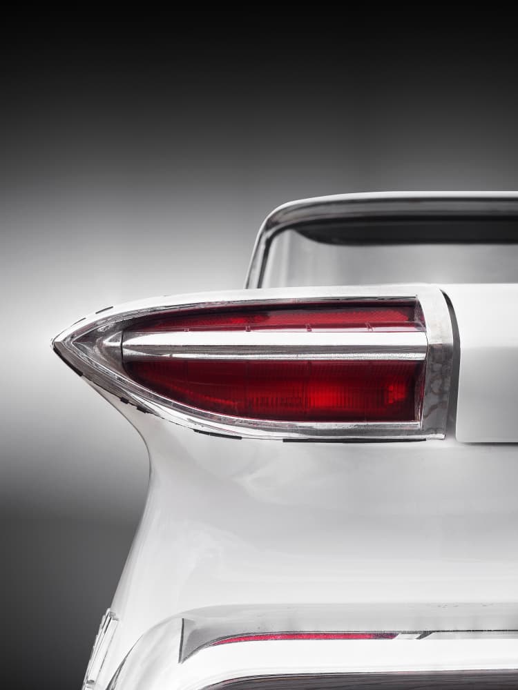 Vintage Car Taillight by Beate Gube — canvas wall art