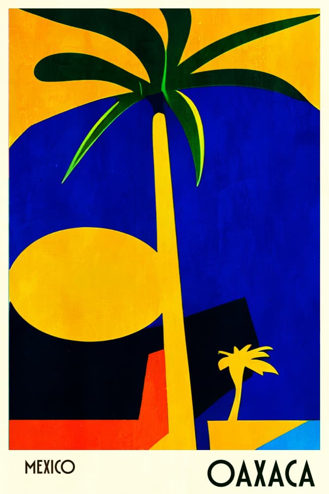 Vibrant Oaxaca Travel by Bo Anderson — canvas wall art