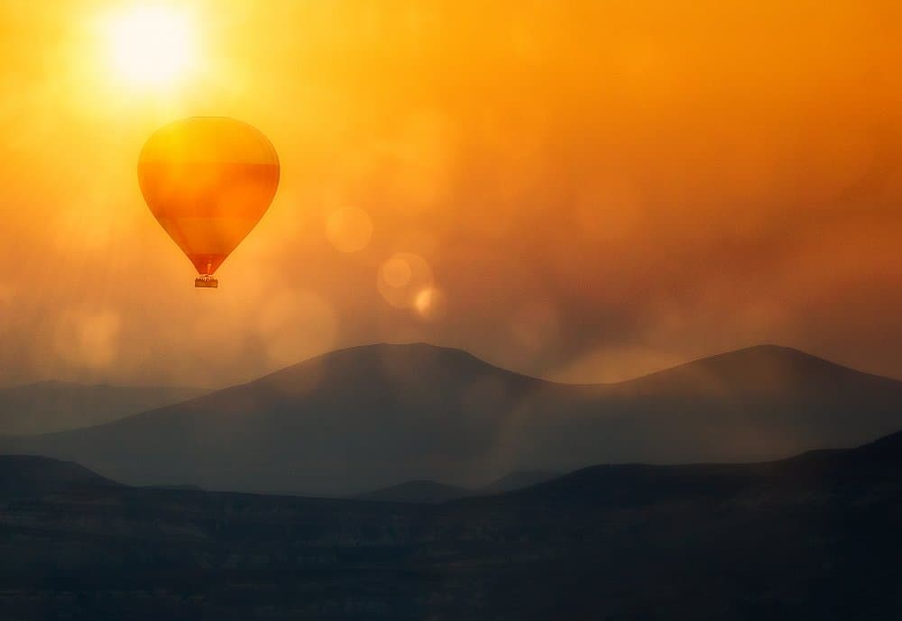 Golden Sky Flight by Sayyed Nayyer Reza — canvas wall art