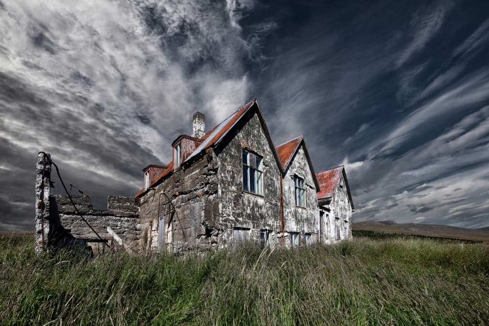 Moody Abandoned Home by Þorsteinn H. Ingibergsson — canvas wall art
