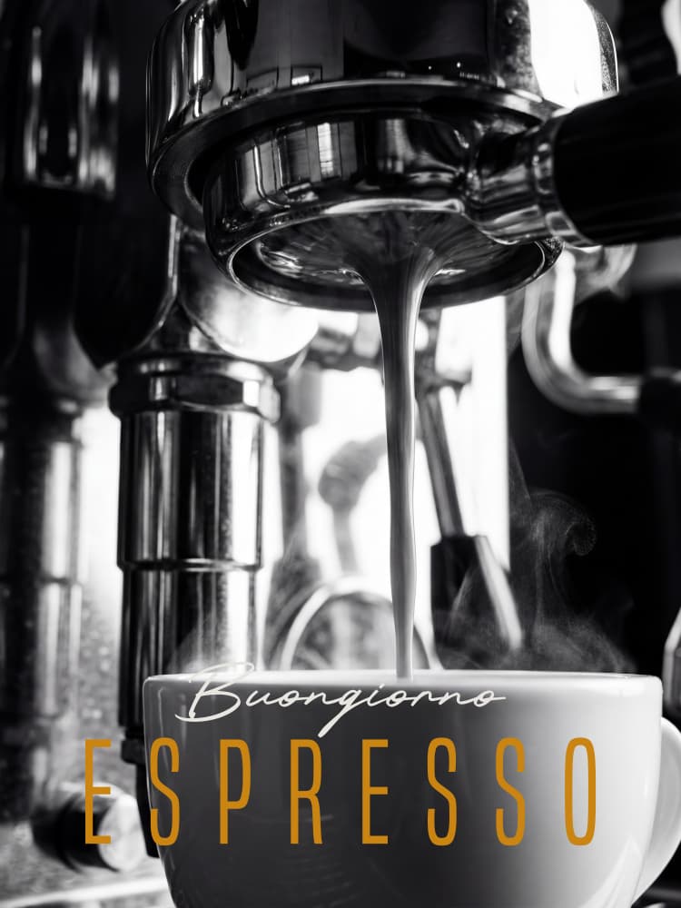 Buongiorno Espresso by Andreas Magnusson — canvas wall art