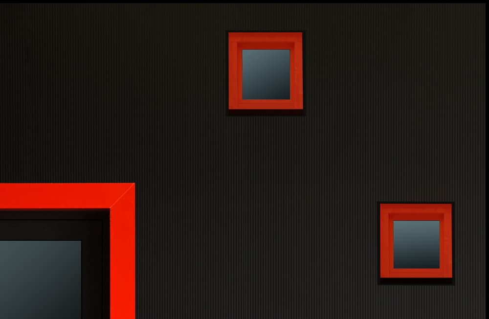 Modern Red Frames by Streiff Marcel — canvas wall art