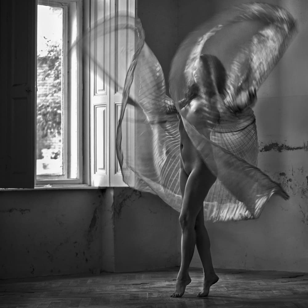 Ethereal Dance In Light by Angéla Vicedomini — canvas wall art