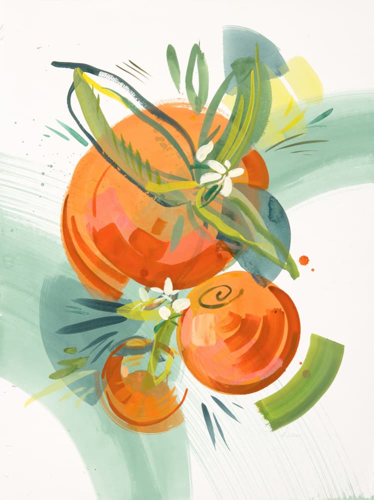 citrus season 3 by Kristin Cronic — canvas wall art