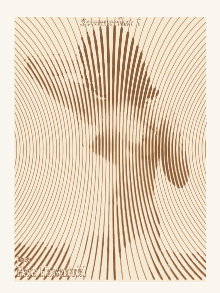 Dynamic Linear Illusion by Doa Project — canvas wall art