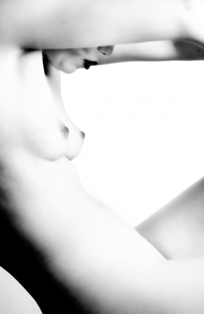 High Key Nude by Colin Dixon — canvas wall art