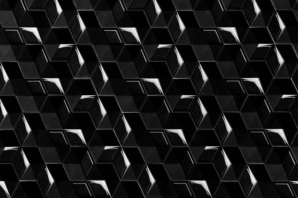 Abstract Cubic Pattern by Hans-Wolfgang Hawerkamp — canvas wall art
