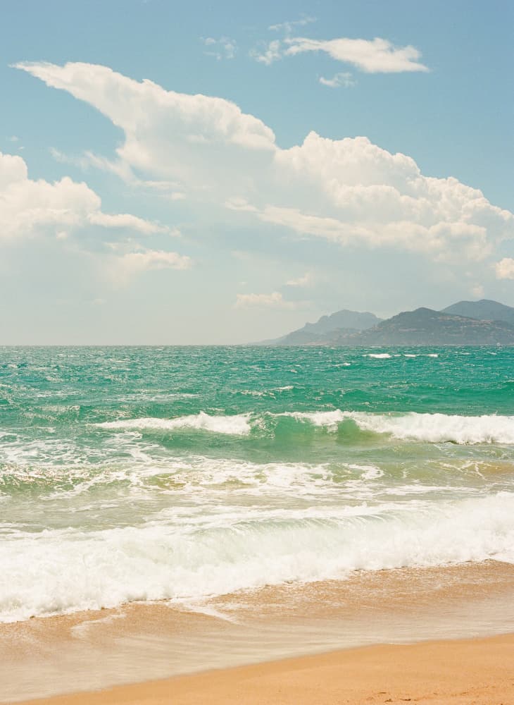 Turquoise Ocean Beach by Bethany Young — canvas wall art