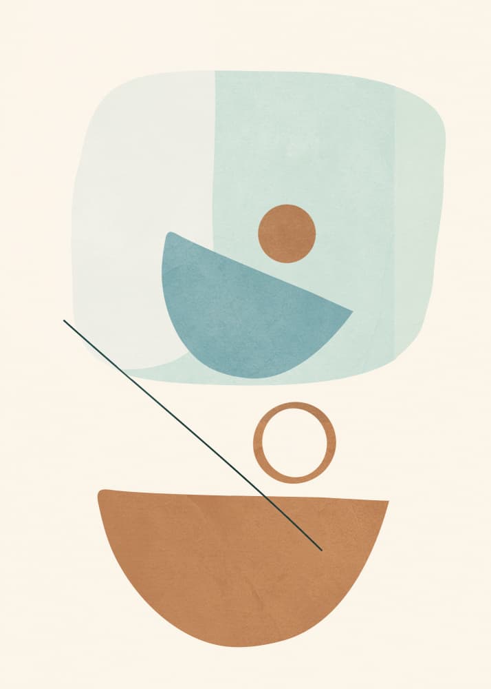 Modern Abstract Balance by City Art — canvas wall art