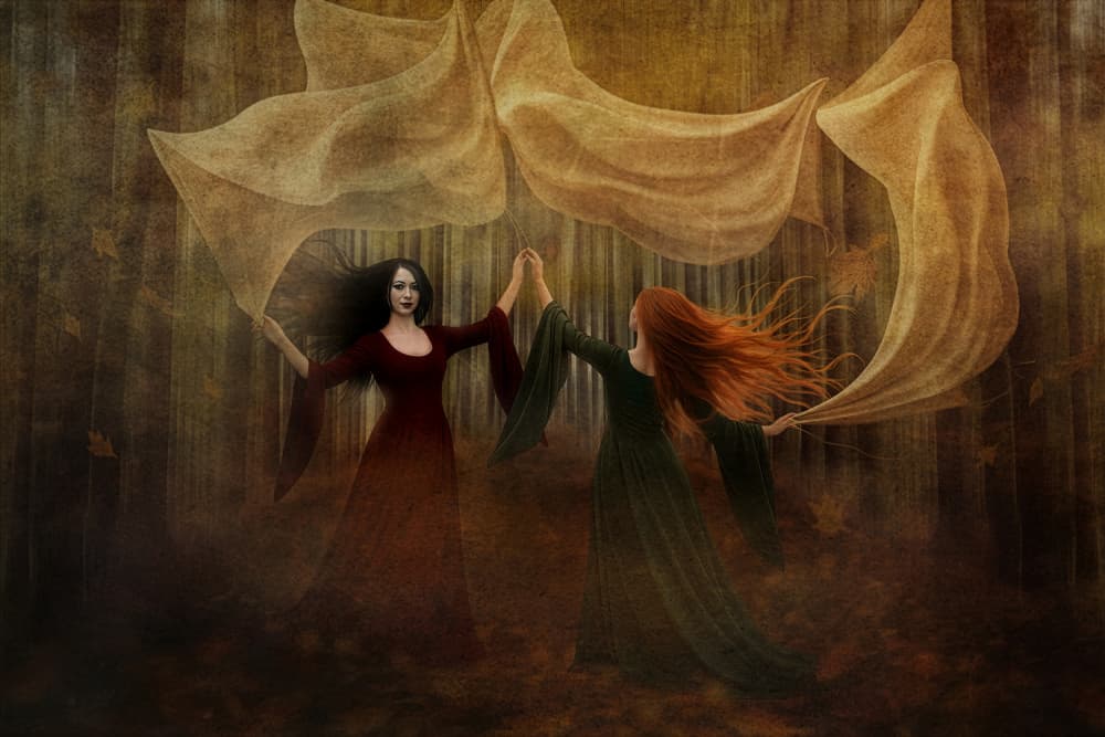 Mystical Forest Dance by Ewa Całkosińska-Kajzer — canvas wall art