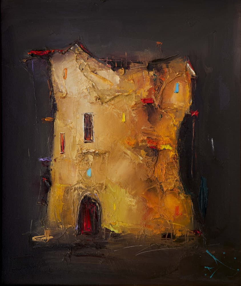 Moody Ancient House by Stanislav Lazarov — canvas wall art