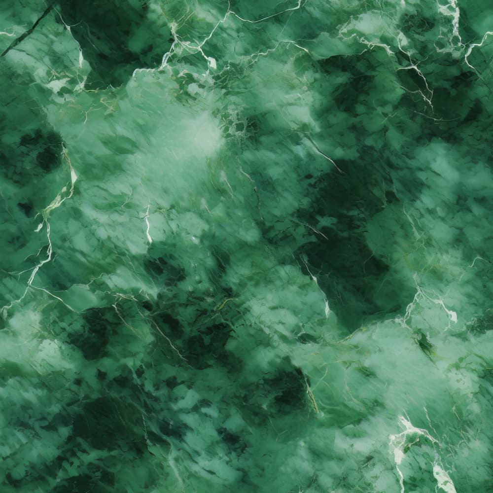 Emerald Green Marble by Bilge Paksoylu — canvas wall art