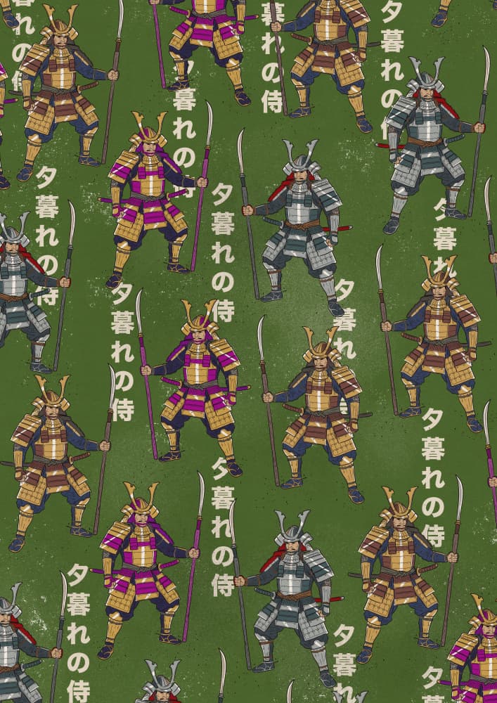 Twilight Samurai Warriors by Nicholas — canvas wall art