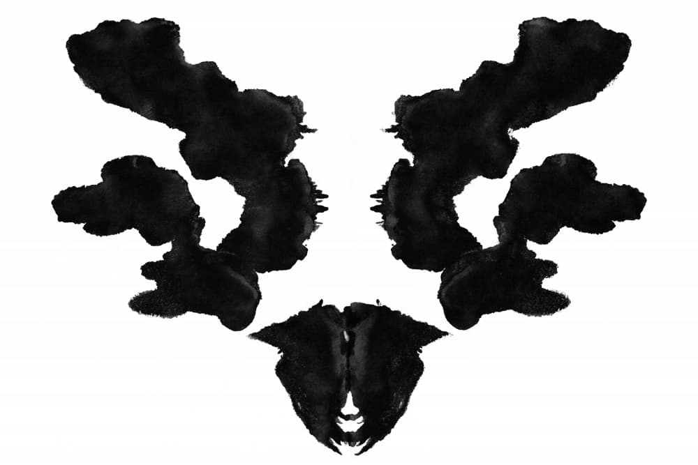 Mysterious Inkblot Vision by amini54 — canvas wall art