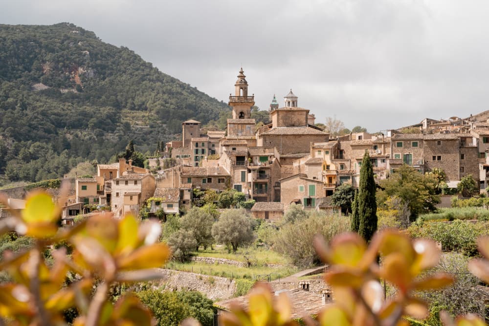 Historic Mediterranean Village by Henrike Schenk — canvas wall art