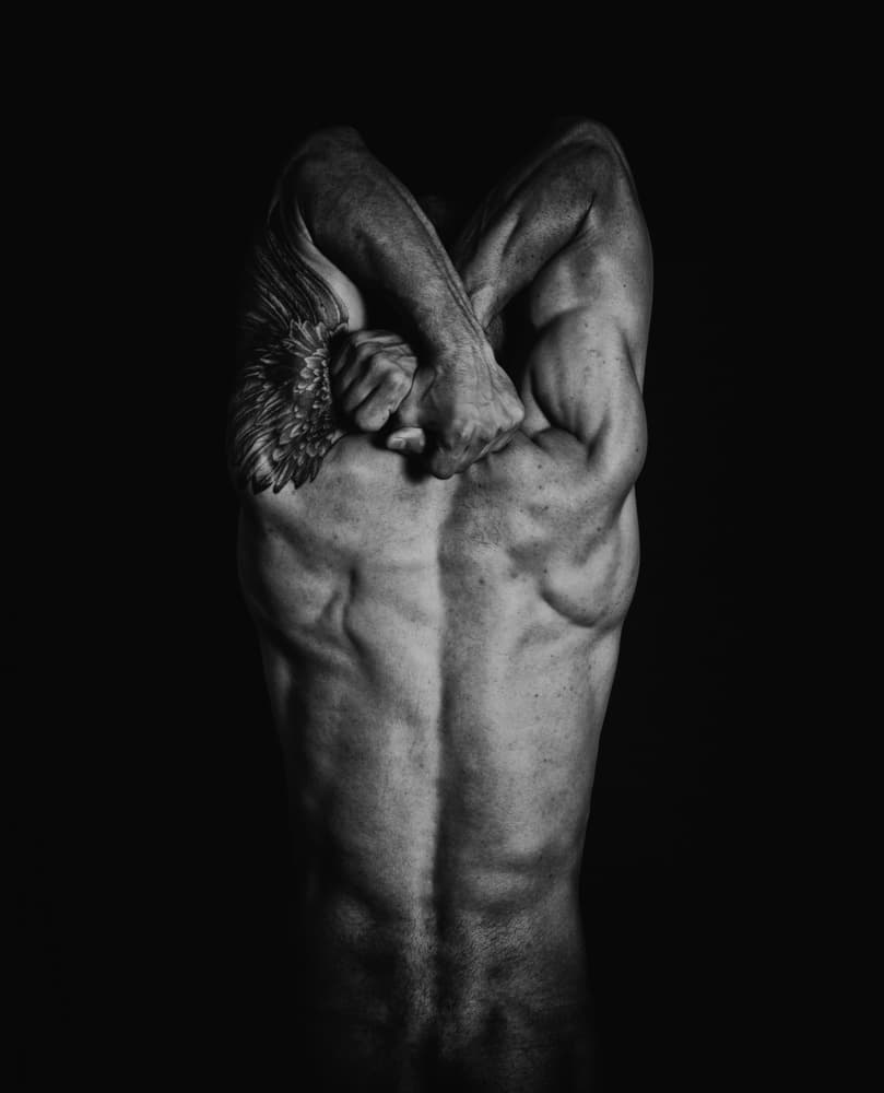 Strong Body Back by Babak Haghi — canvas wall art