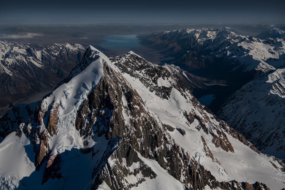 Majestic Alpine Peaks by Yan Zhang — canvas wall art