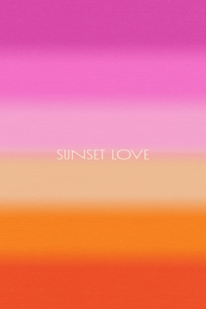 Sunsetlove by Treechild — canvas wall art