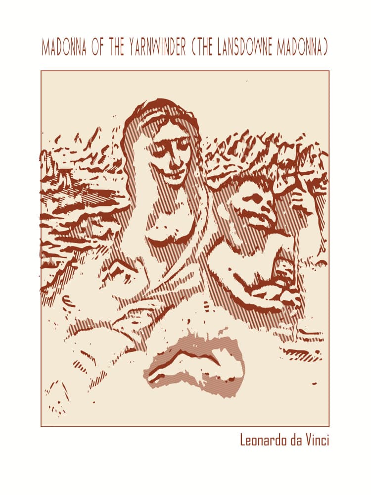 Holy Mother and Child by Doa Project — canvas wall art