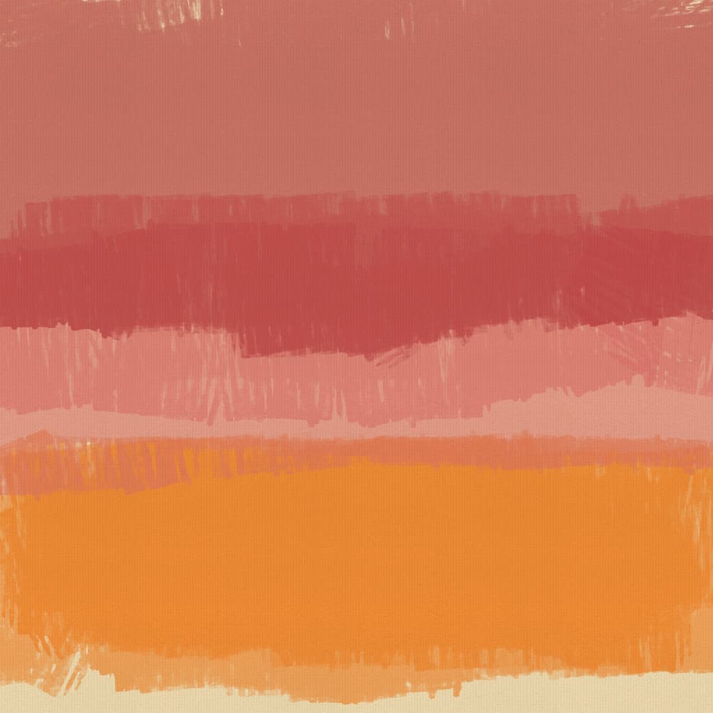 Warm Abstract Layers by Dina Dankers — canvas wall art