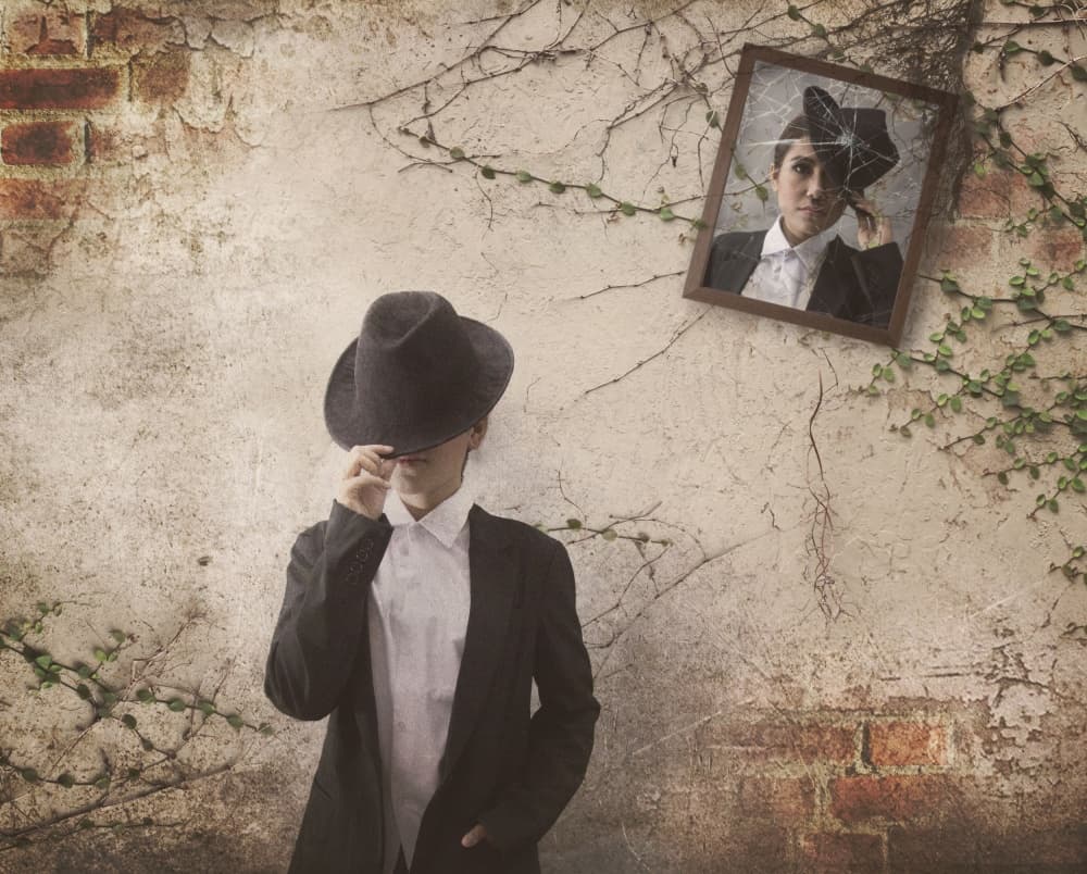 Enigmatic Broken Reflection by Ivan Marlianto — canvas wall art