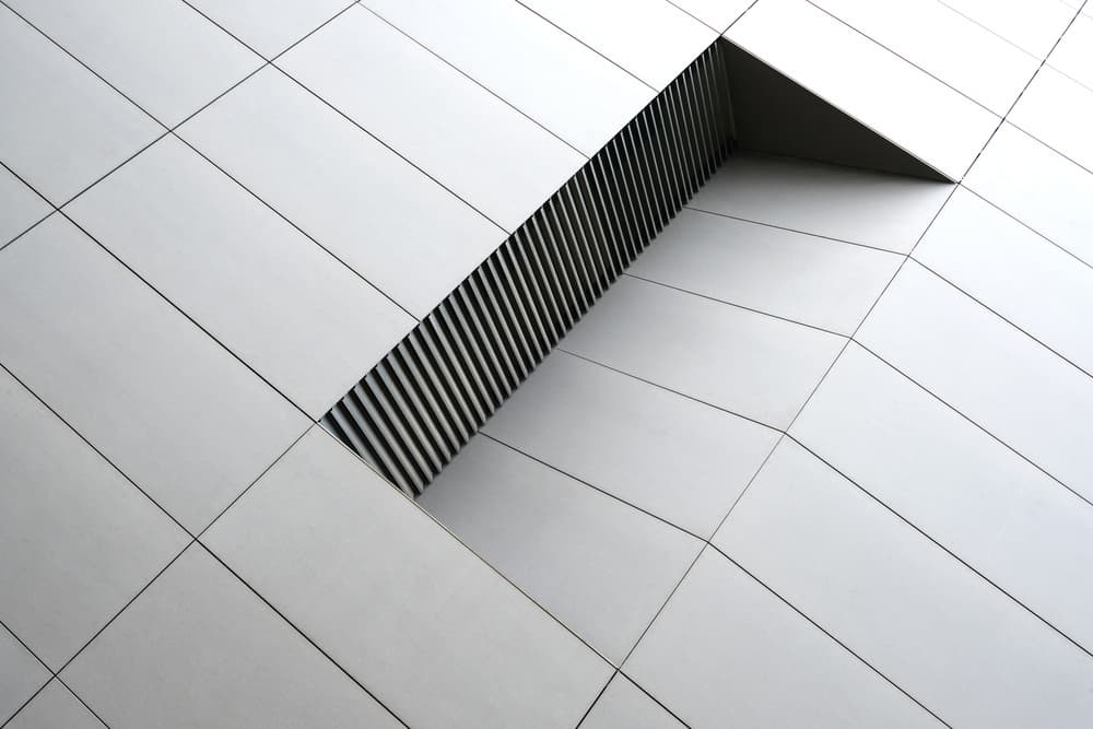 Geometric Modern Facade by Rolf Endermann — canvas wall art