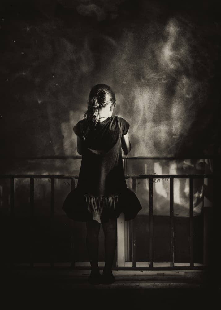 Girl In Hazy Light by Rachel Pansky — canvas wall art