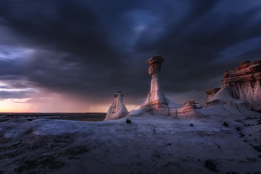 Twisted Desert Formations by Willa Wei — canvas wall art