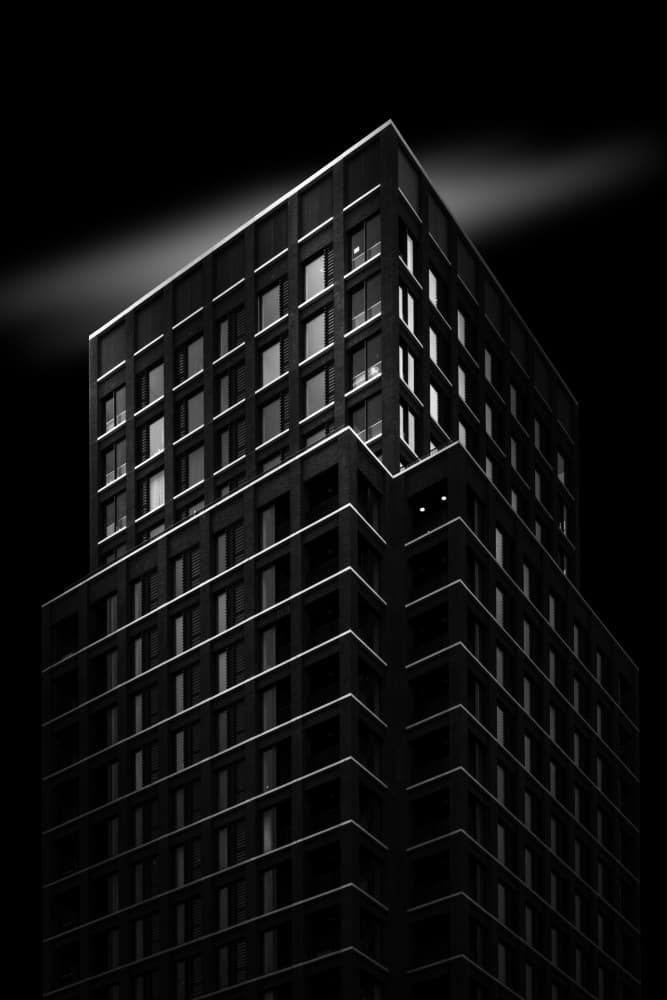 Sleek Urban Lines by Luigi Greco — canvas wall art