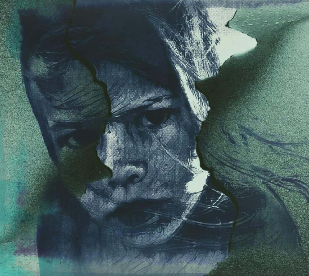 Shattered Innocence by Dalibor Davidovic — canvas wall art