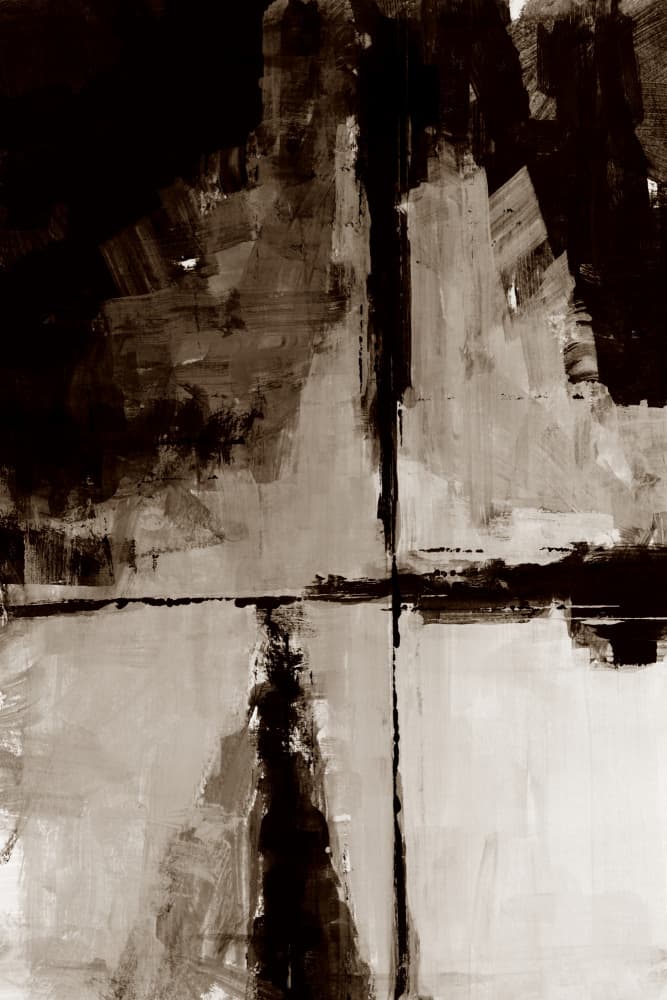 Minimal Sepia Abstract by cartissi — canvas wall art