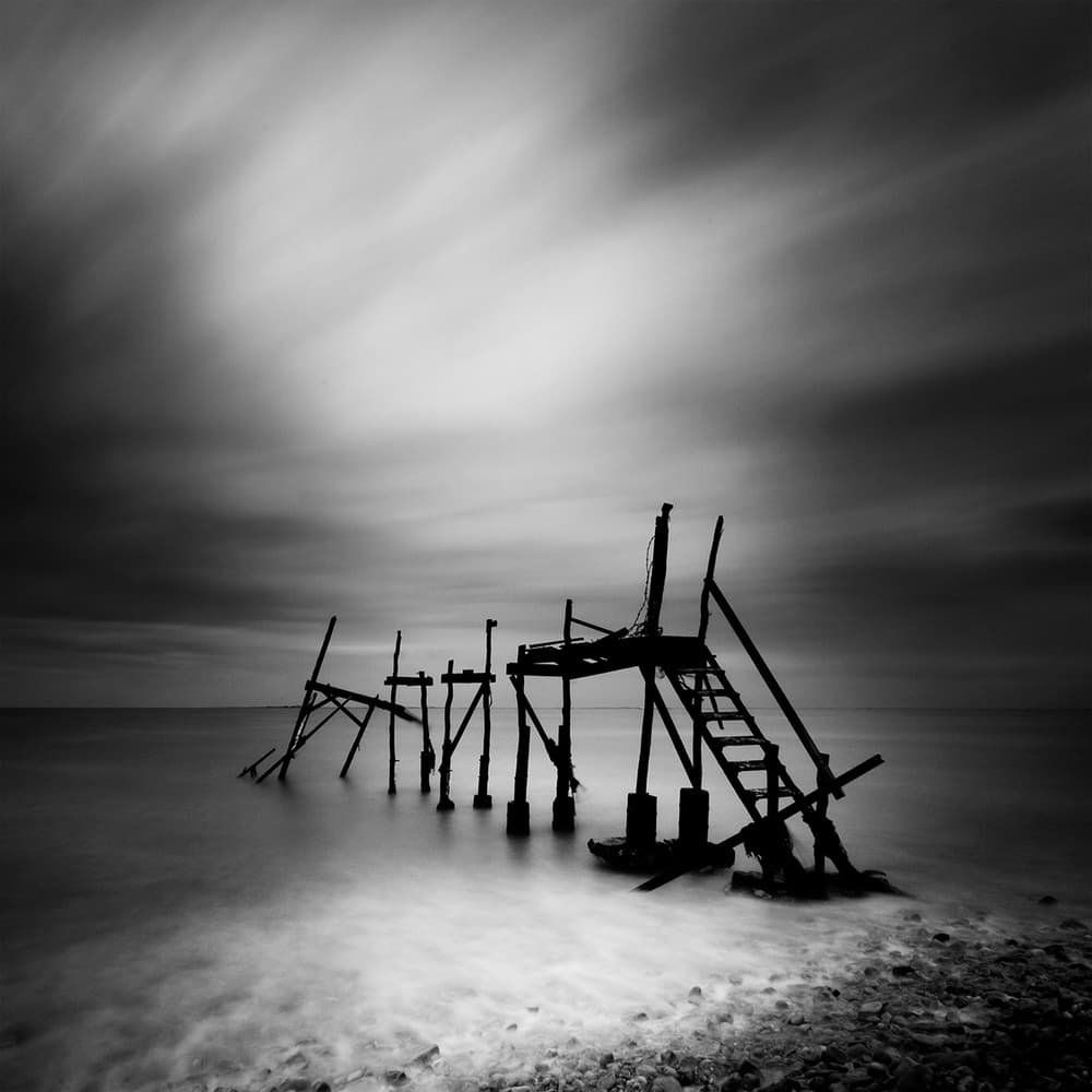 Old Pier Tranquility by Massimo Della Latta — canvas wall art