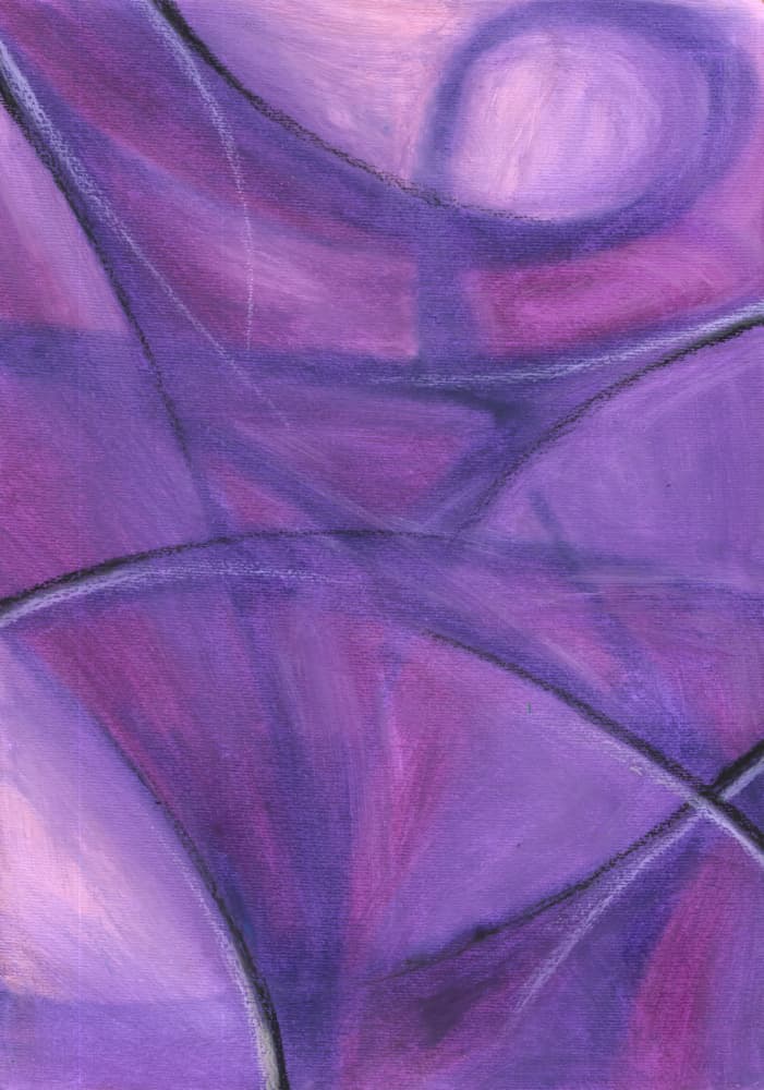 Oil Crayon Art Drawing Sketch 61 by Kulik — canvas wall art