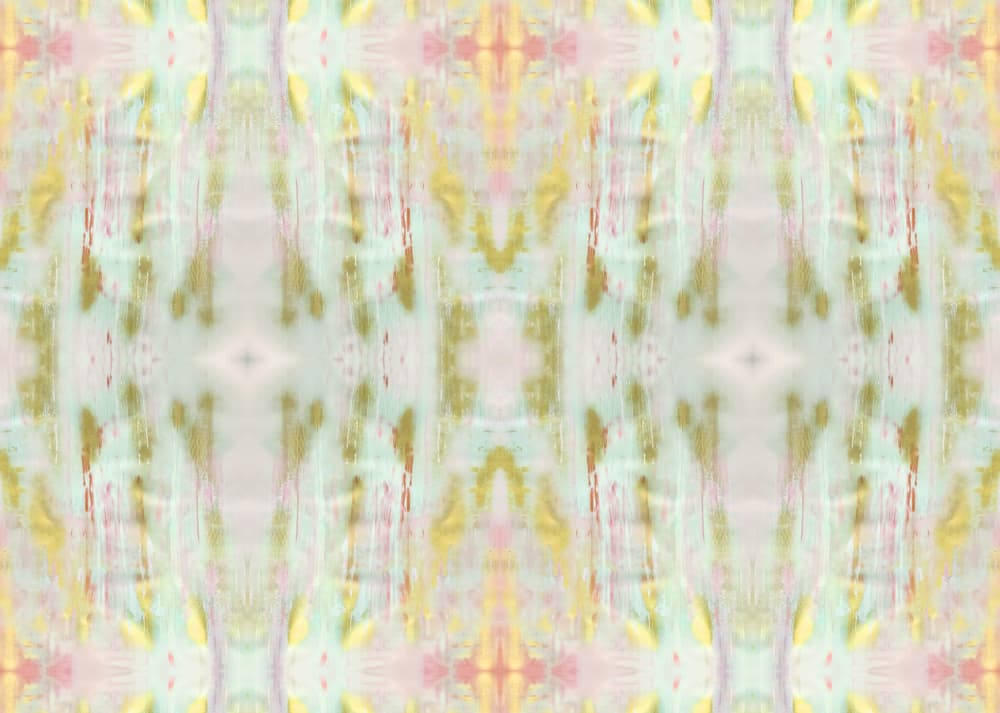 Dreamy Pastel Symmetry by Breanna Megan Studio — canvas wall art