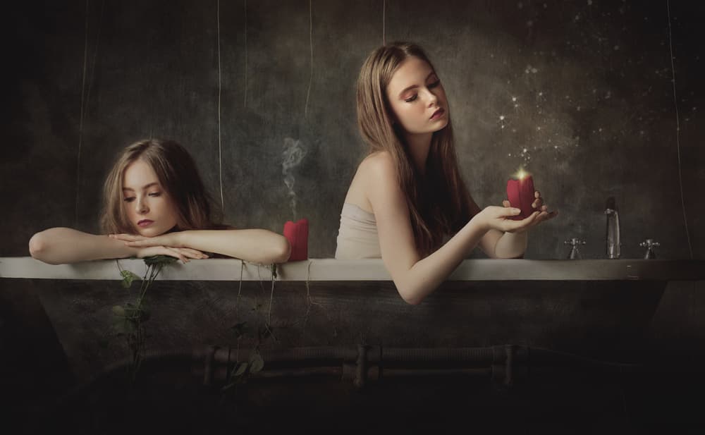 Mystical Bath Light by Sebastian Kisworo — canvas wall art