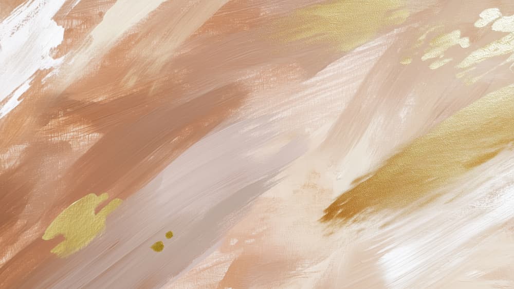 Warm Golden Strokes by Marika Barsrsind β canvas wall art