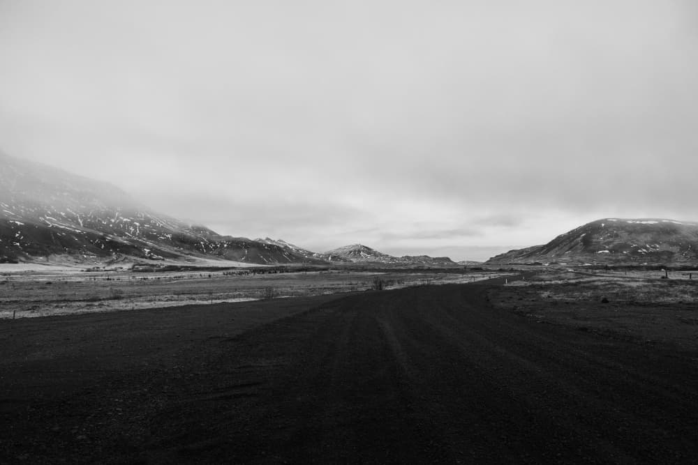 Remote Mountain Road by Lynann Colligan — canvas wall art