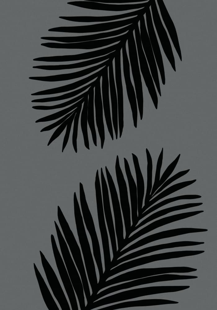 Tropical Palm Silhouettes by Pictufy Studio — canvas wall art