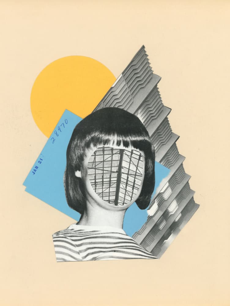 Surreal Urban Collage by Mikhail Siskoff — canvas wall art