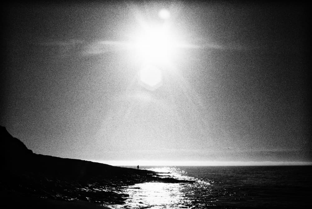 Bright Sun Solitary Shore by Paulo Abrantes — canvas wall art
