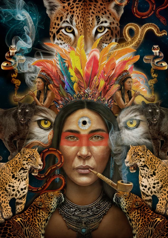 Spirit of the Amazon by Regina Porto — canvas wall art