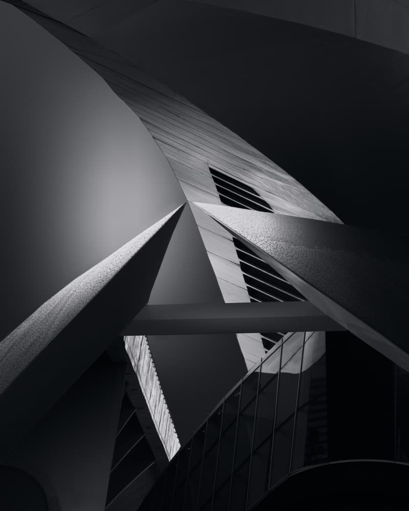 Modern Architectural Contrast by Olavo Azevedo — canvas wall art