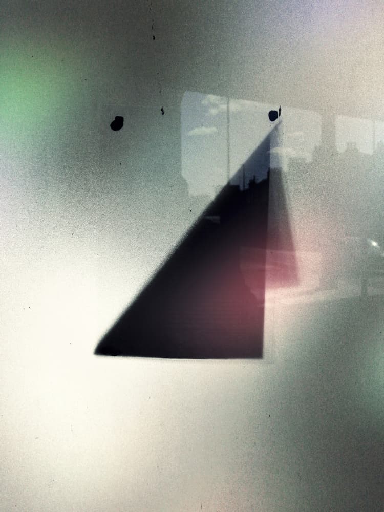 Geometric Shadow Reflection by Petr Strnad — canvas wall art